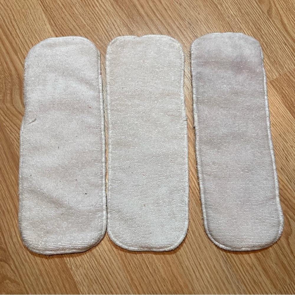 Set of 3 diaper liners